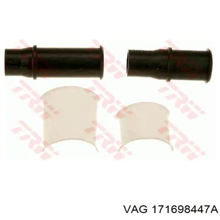 Compre 171698447A VAG Kit de reparação de suporte do freio dianteiro