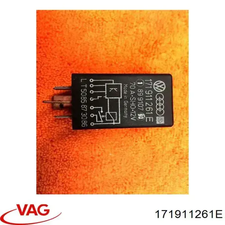 Relê das velas de incandescência VAG 171911261E preço, a partir de 57,43 USD