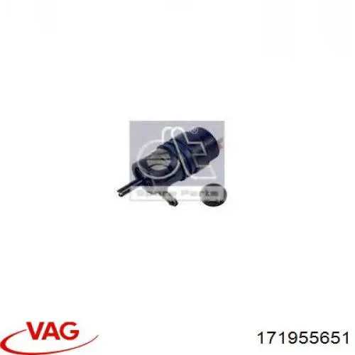 Compre 171955651 VAG Bomba de motor de fluido para lavador de vidro dianteiro