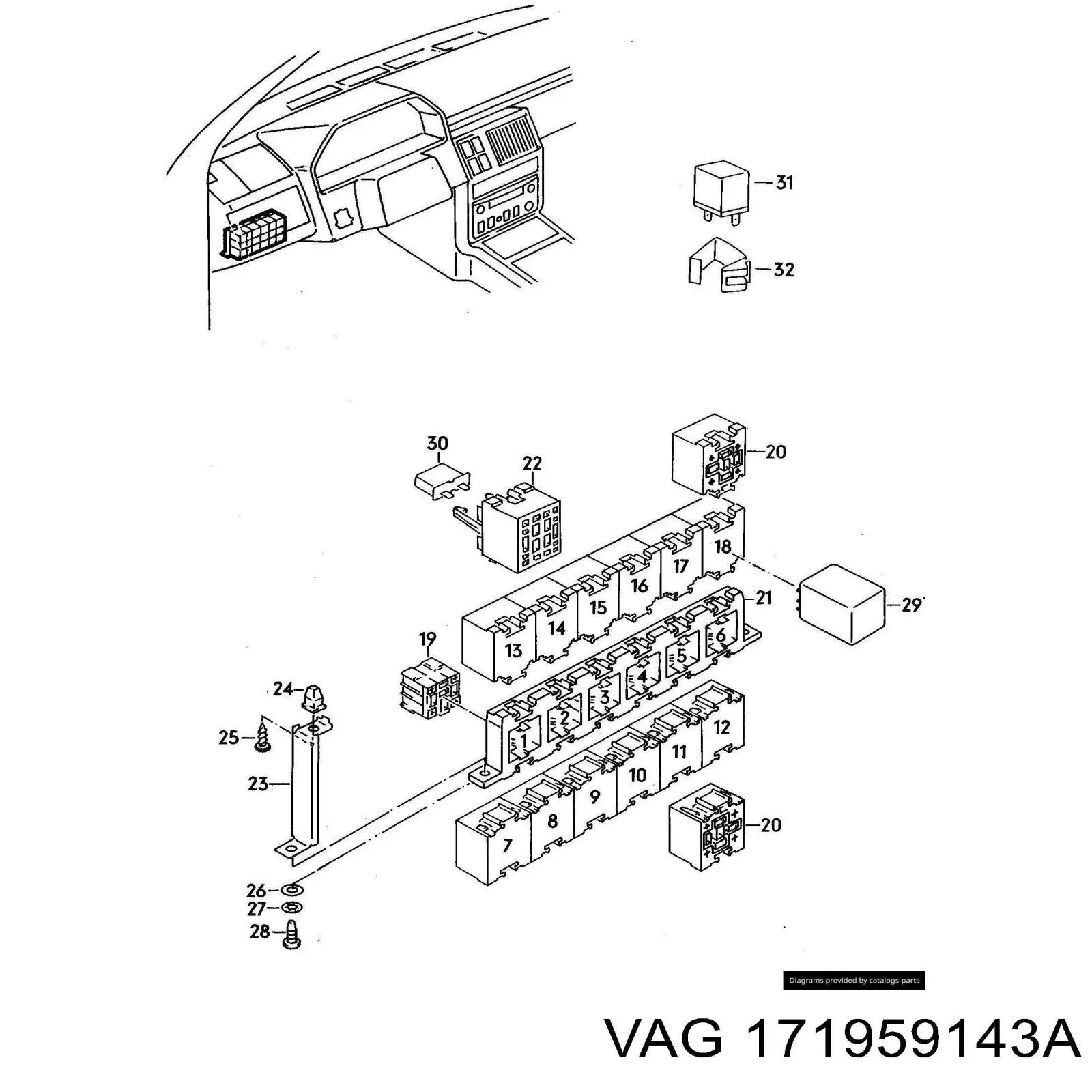 Compre 171959143A VAG 