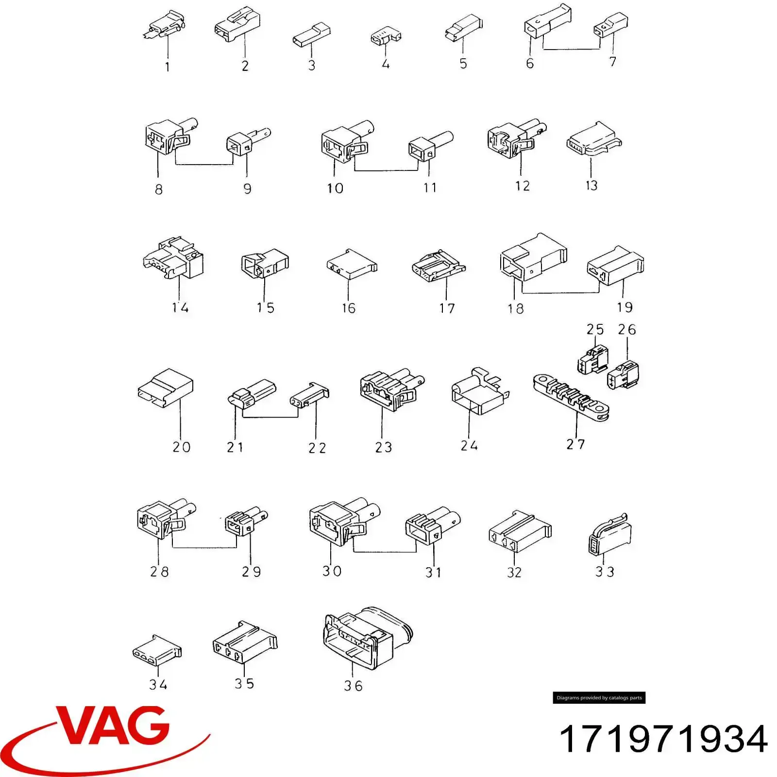  VAG 171971934 preço, a partir de  
