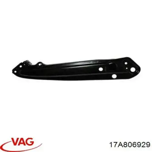 17A806929 VAG Consola de suporte do radiador superior