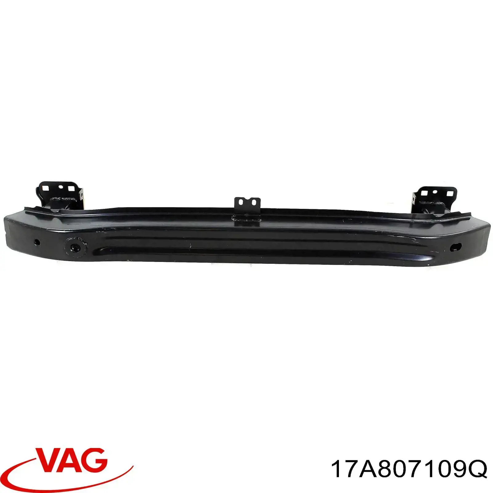 17A807109Q VAG Reforçador do pára-choque dianteiro