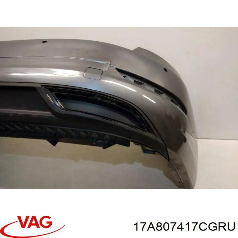 17A807417CGRU VAG Pára-choque traseiro