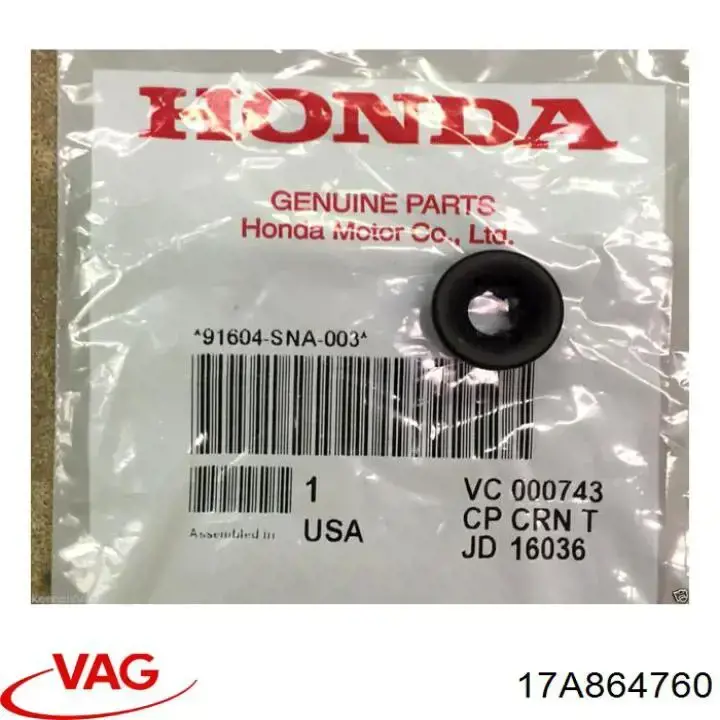 Isolamento contra o ruído do painel de motores VAG 17A864760 preço, a partir de 39,96 USD