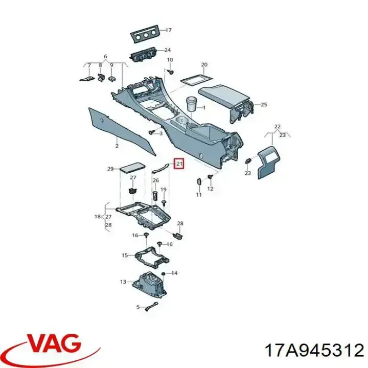 17A945312 VAG 