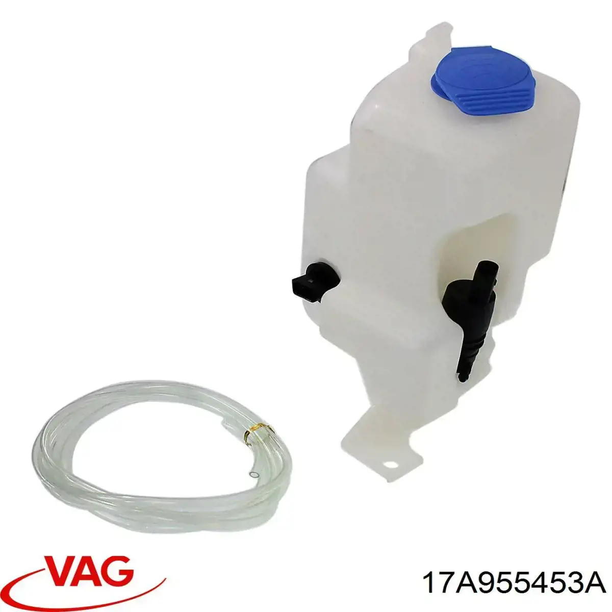 Tanque de fluido para lavador de vidro para Volkswagen Jetta VII BU3, BU4