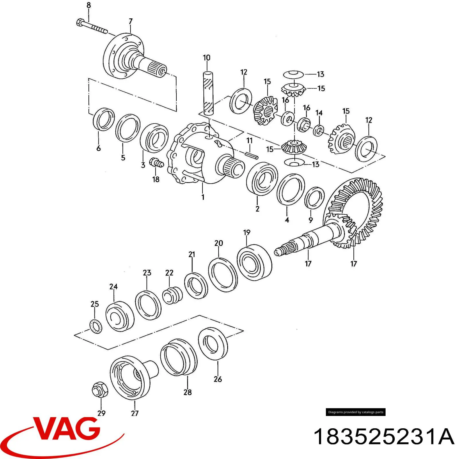  VAG 183525231A preço, a partir de 11,24 USD