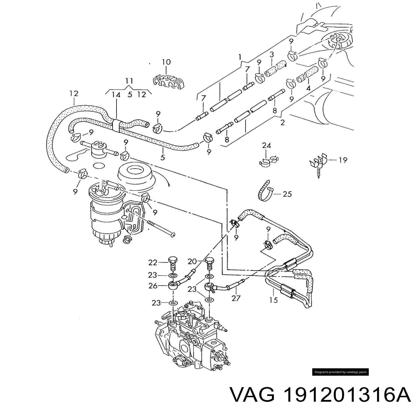  VAG 191201316A preço, a partir de 11,89 USD
