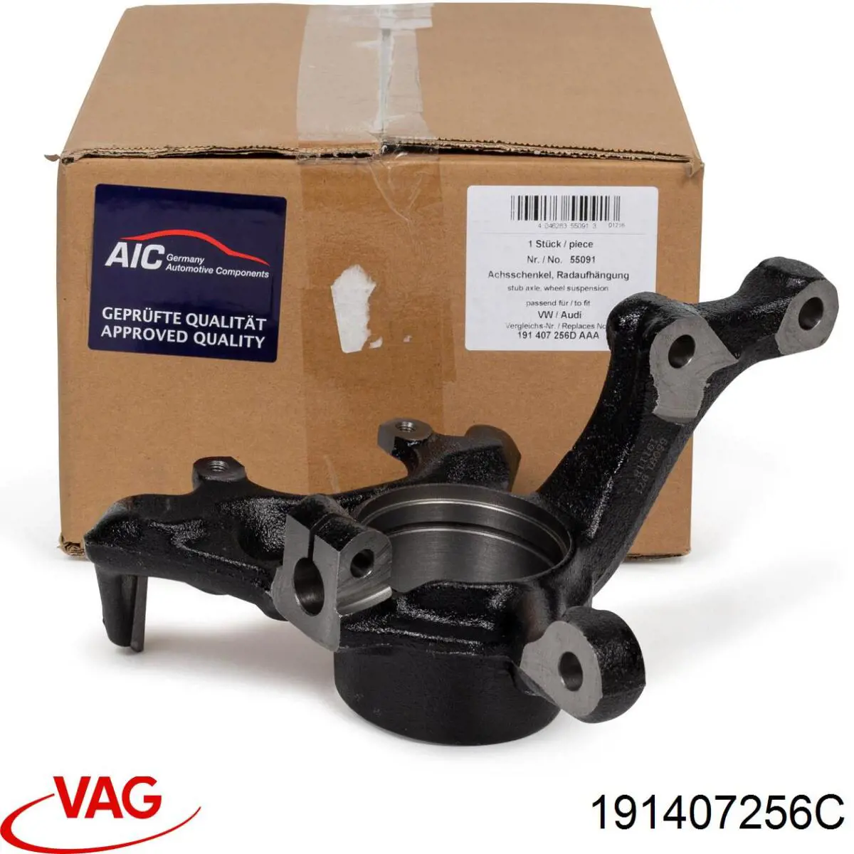 Pino moente (extremidade do eixo) dianteiro direito VAG 191407256C preço, a partir de 76,62 USD