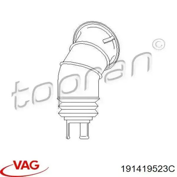 Bota de proteção do mecanismo de direção (de cremalheira) VAG 191419523C preço, a partir de 9,81 USD