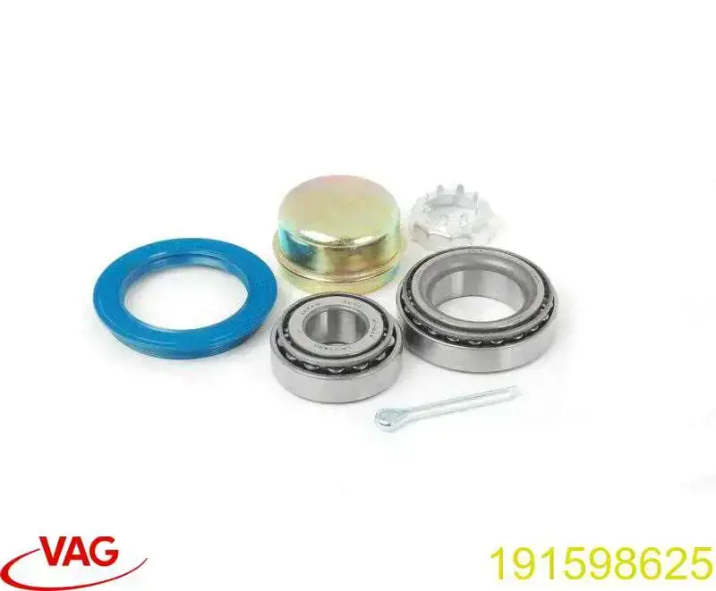 Compre 191598625 VAG Rolamento de cubo traseiro