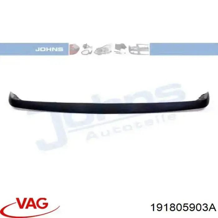 Spoiler do pára-choque dianteiro VAG 191805903A preço, a partir de 44,74 USD