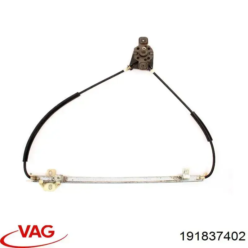 Compre 191837402 VAG Mecanismo de acionamento de vidro da porta dianteira direita