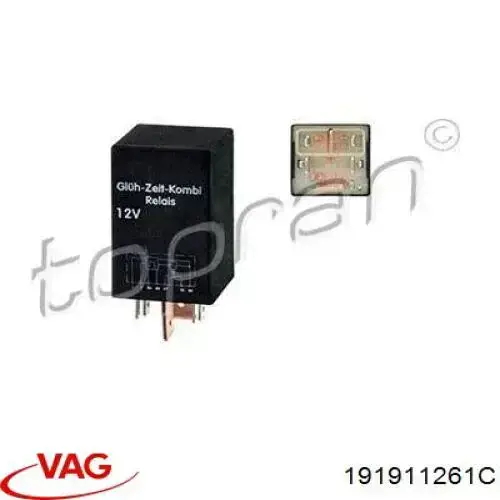 Relê das velas de incandescência VAG 191911261C preço, a partir de 17,40 USD