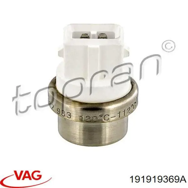 Compre 191919369A VAG Sensor de temperatura do fluido de esfriamento (de ativação de ventilador do radiador)
