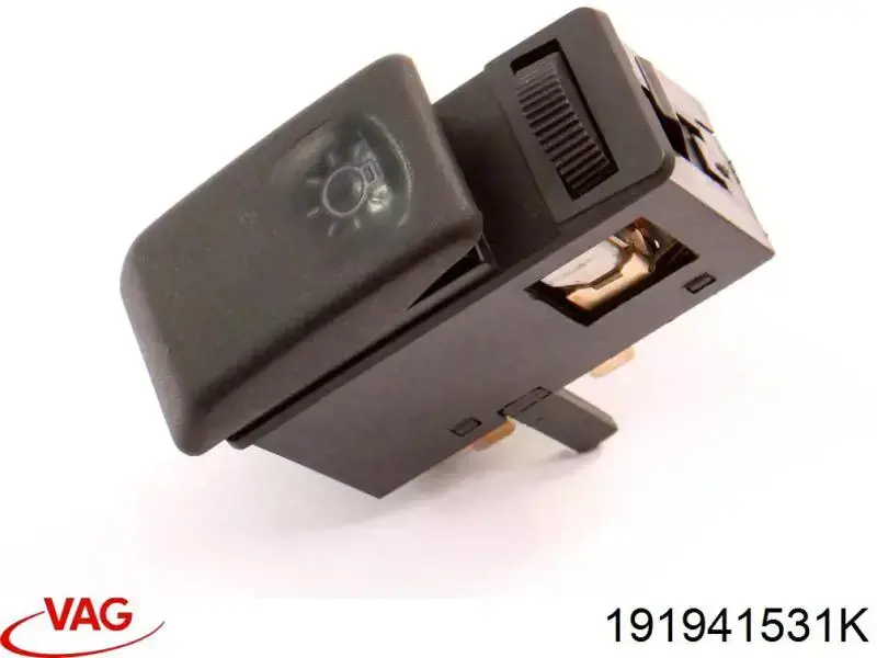 191941531K VAG Comutador das luzes no "painel de instrumentos"