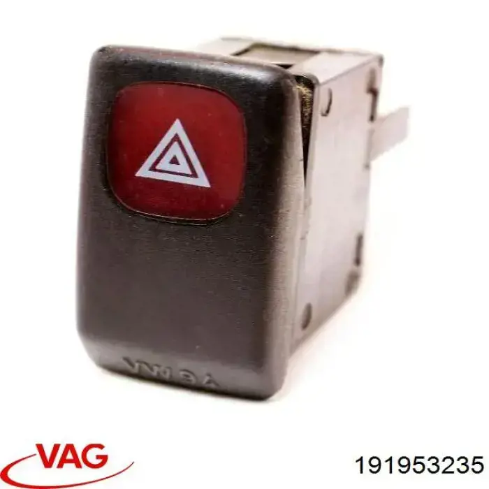 191953235 VAG Botão de ativação do sinal de emergência