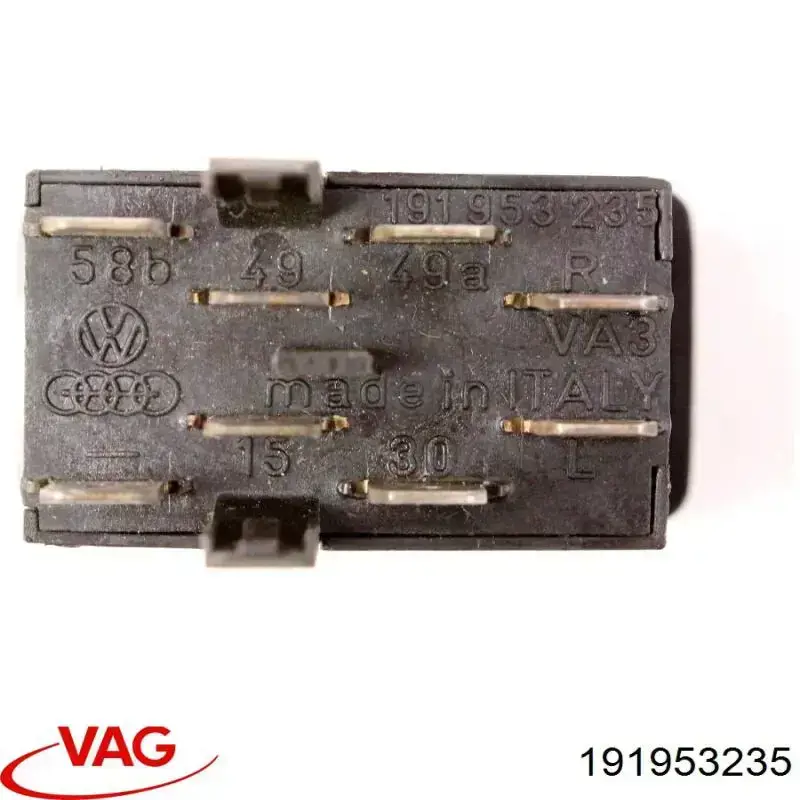 Compre 191953235 VAG Botão de ativação do sinal de emergência