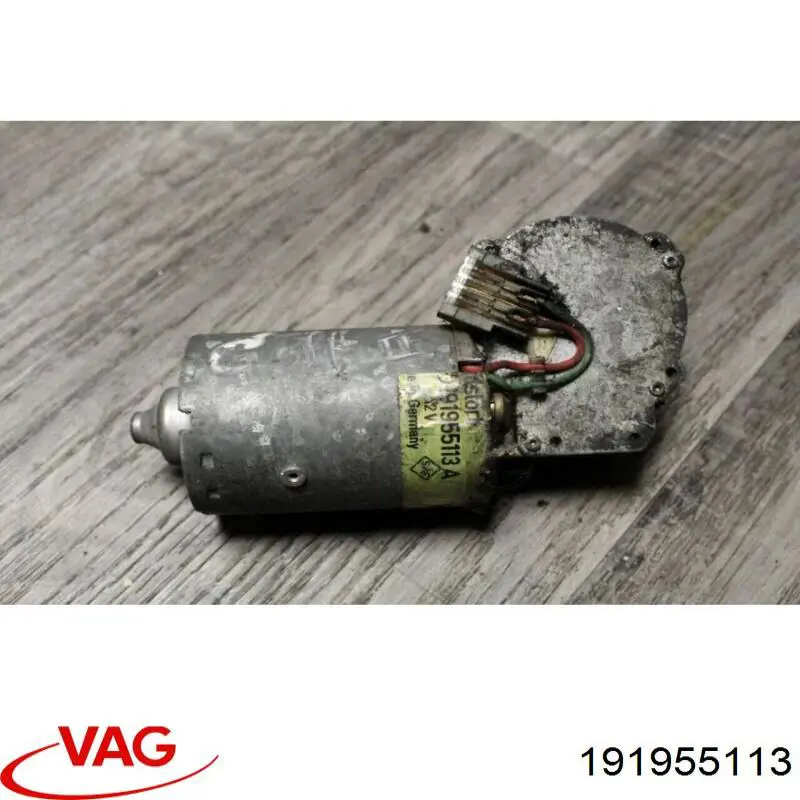 191955113 VAG Motor de limpador pára-brisas do pára-brisas