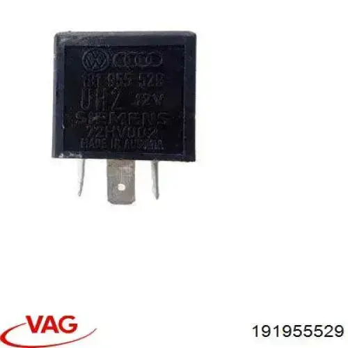 191955529 VAG Relê de controlo de limpador pára-brisas