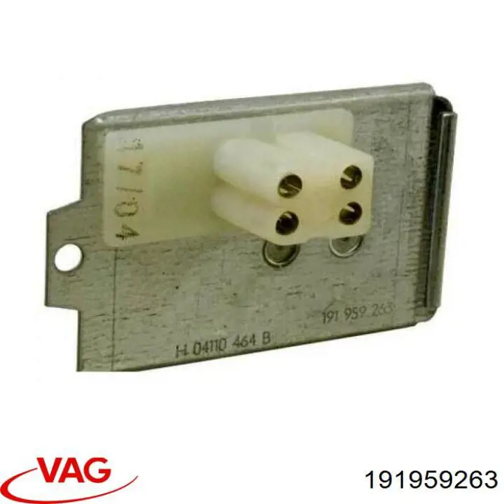Compre 191959263 VAG Resistor (resistência) de ventilador de forno (de aquecedor de salão)