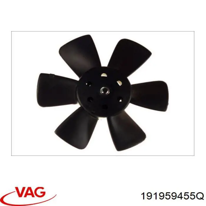 Compre 191959455Q VAG Ventilador elétrico de esfriamento montado (motor + roda de aletas)