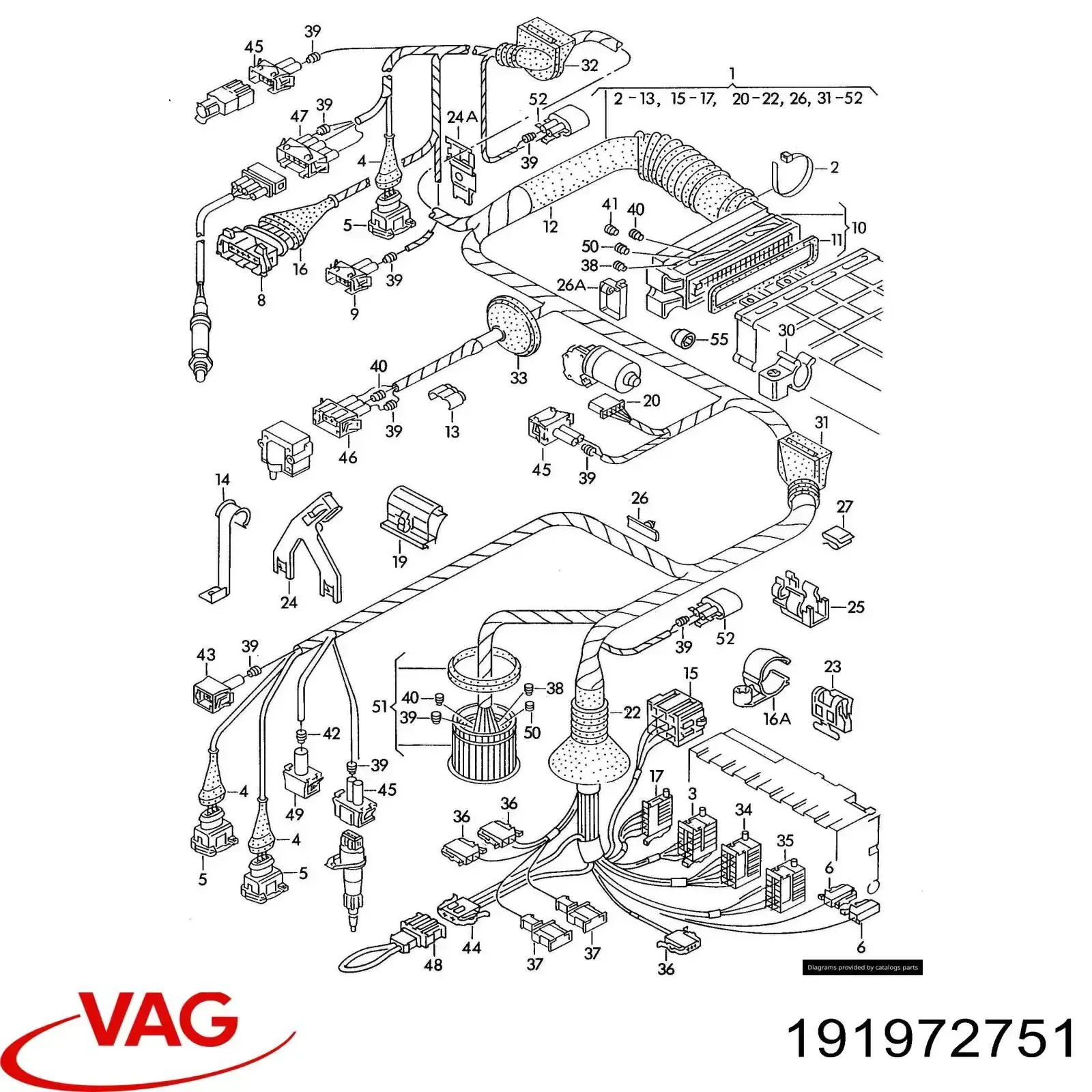  VAG 191972751 preço, a partir de 6,51 USD