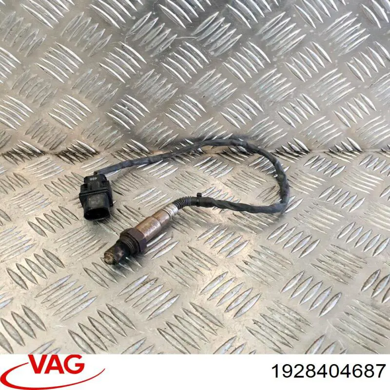 Sonda lambda, sensor de oxigênio até o catalisador VAG 1928404687