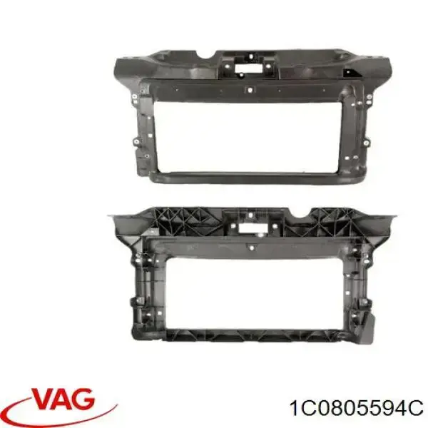 Suporte do radiador montado (painel de montagem de fixação das luzes) VAG 1C0805594C preço, a partir de 191,37 USD