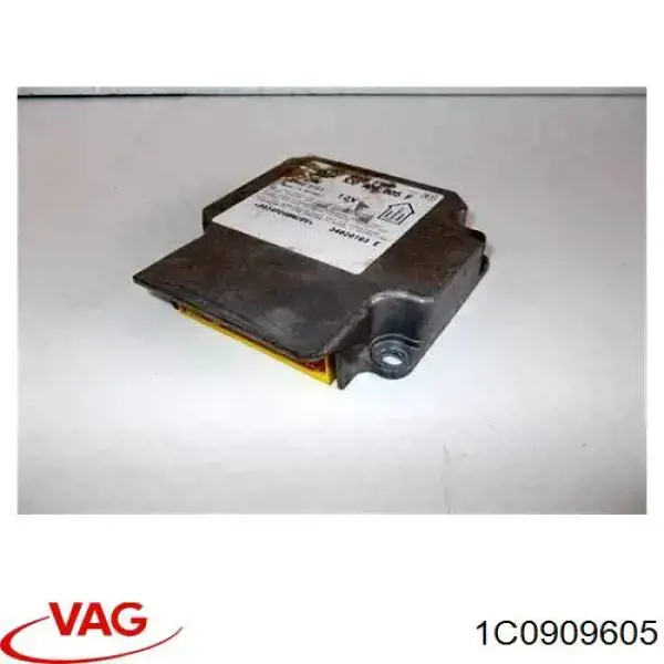 1C0909605 VAG Módulo processador de controlo da bolsa de ar (Centralina eletrônica AIRBAG)