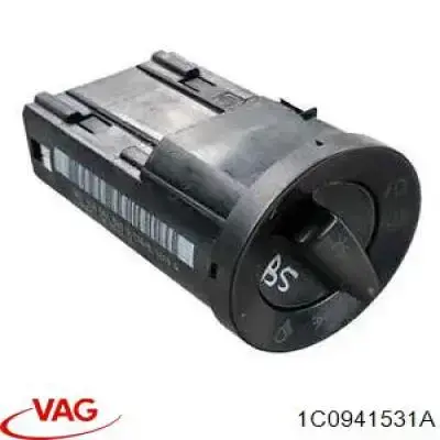 1C0941531A VAG Comutador das luzes no "painel de instrumentos"