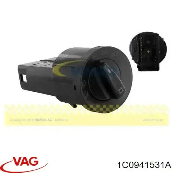 Comutador das luzes no "painel de instrumentos" VAG 1C0941531A preço, a partir de 32,35 USD