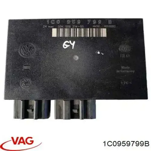 Unidade de controlo do fecho central VAG 1C0959799B01C preço, a partir de 102,33 USD