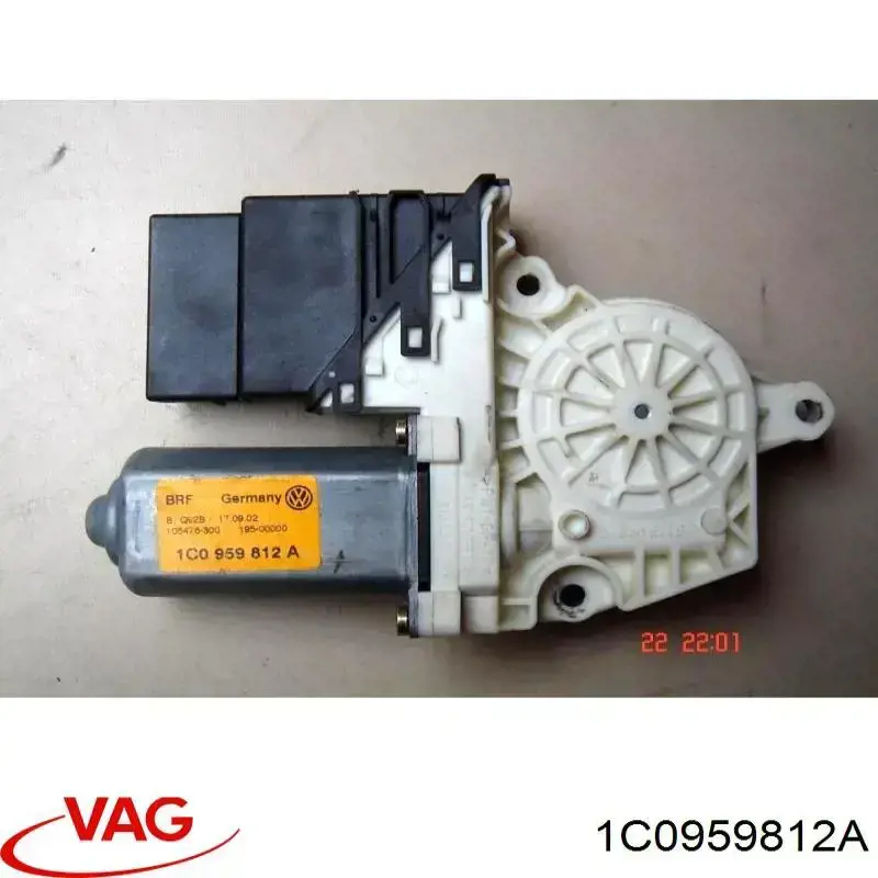 Motor de acionamento de vidro da porta traseira direita VAG 1C0959812A preço, a partir de 40,86 USD