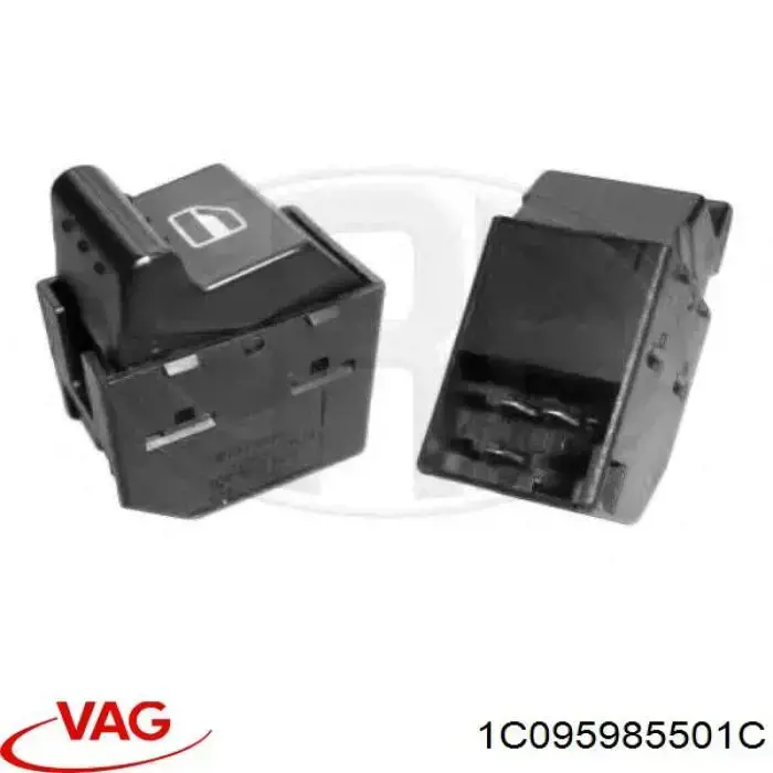 Compre 1C0959855 VAG Unidade de botões dianteira direita de controlo de elevador de vidro