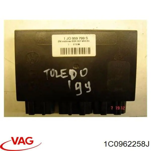 Unidade de controlo do fecho central VAG 1C0962258J preço, a partir de 80,02 USD