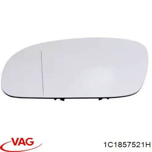 Compre 1C1857521H VAG Elemento espelhado do espelho de retrovisão esquerdo
