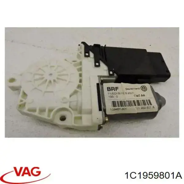 1C1959801A VAG Motor de acionamento de vidro da porta dianteira esquerda