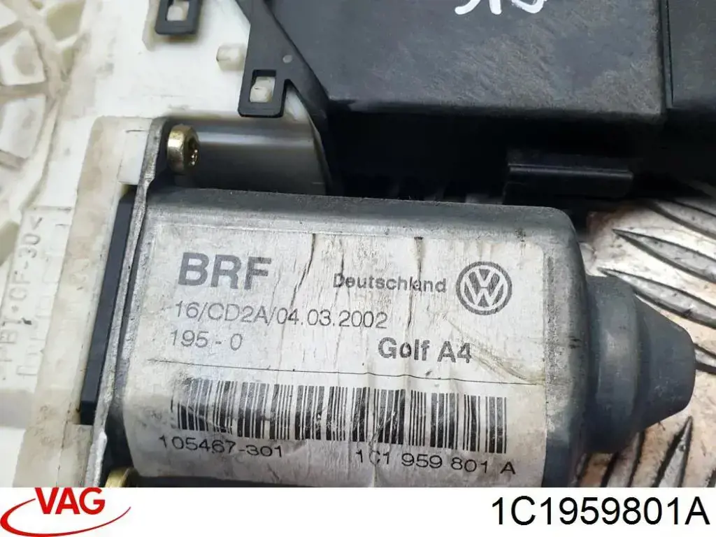 Motor de acionamento de vidro da porta dianteira esquerda VAG 1C1959801A preço, a partir de 57,89 USD