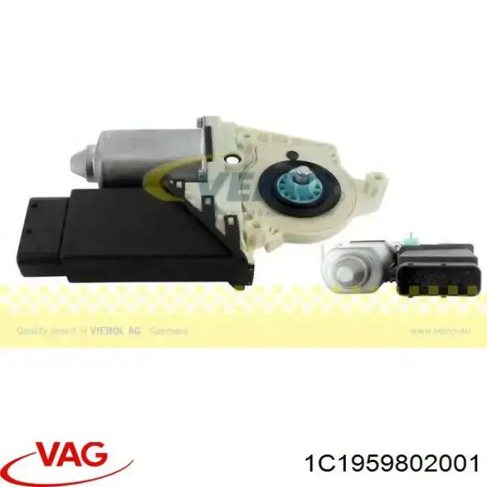 Motor de acionamento de vidro da porta dianteira direita VAG 1C1959802001 preço, a partir de 191,14 USD