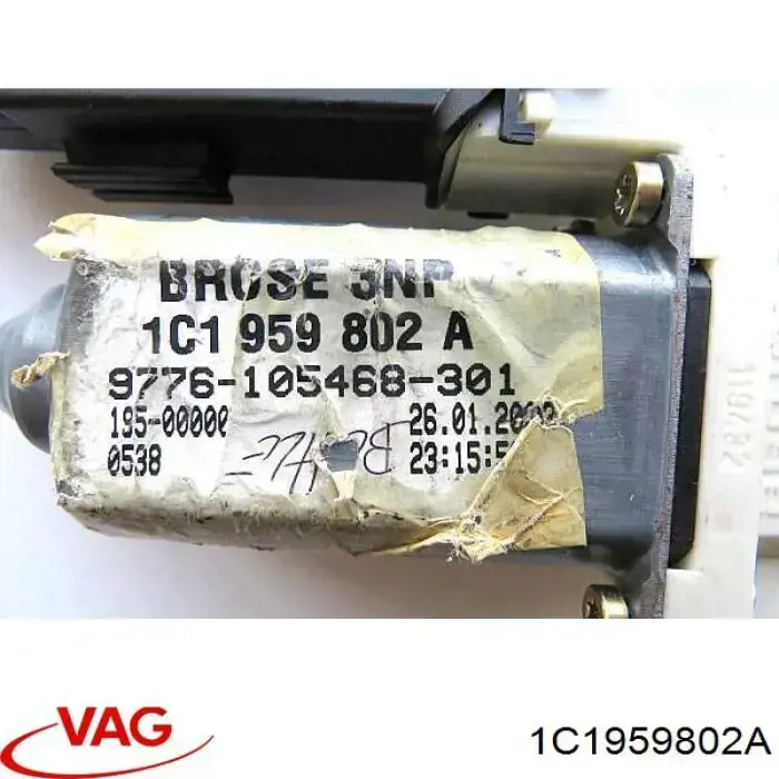 Compre 1C1959802A VAG Motor de acionamento de vidro da porta dianteira direita