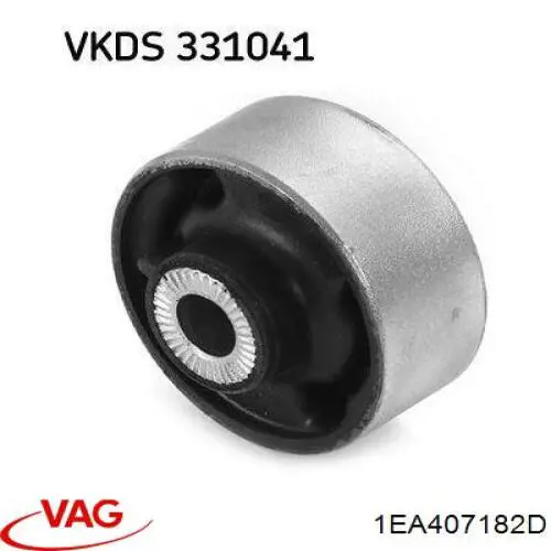 Bloco silencioso dianteiro do braço oscilante inferior VAG 1EA407182D preço, a partir de 34,69 USD