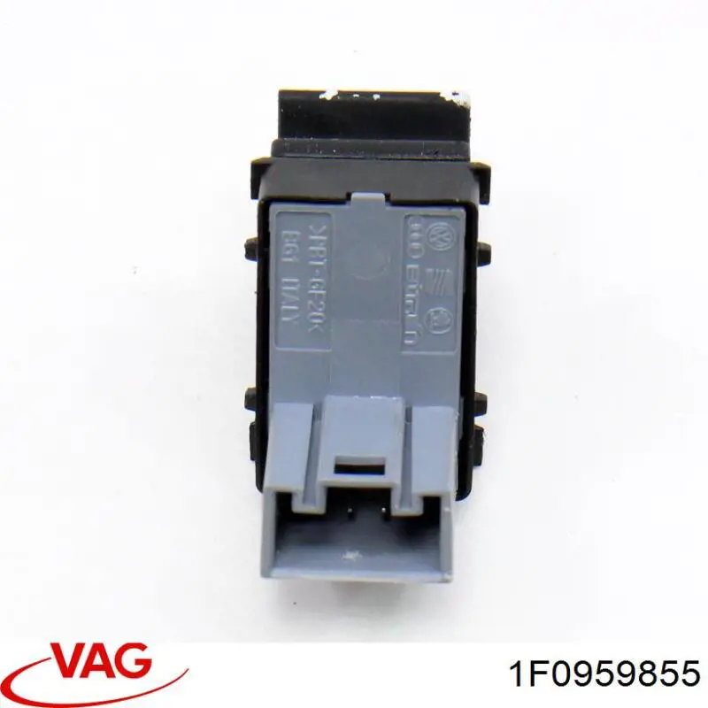 Compre 1F0959855 VAG Botão dianteiro direito de ativação de motor de acionamento de vidro