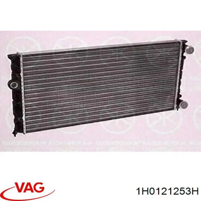 Compre 1H0121253H VAG Radiador de esfriamento de motor