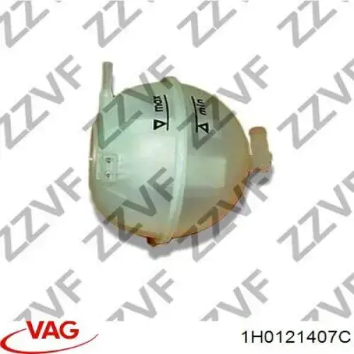 Compre 1H0121407C VAG Tanque de expansão do sistema de esfriamento