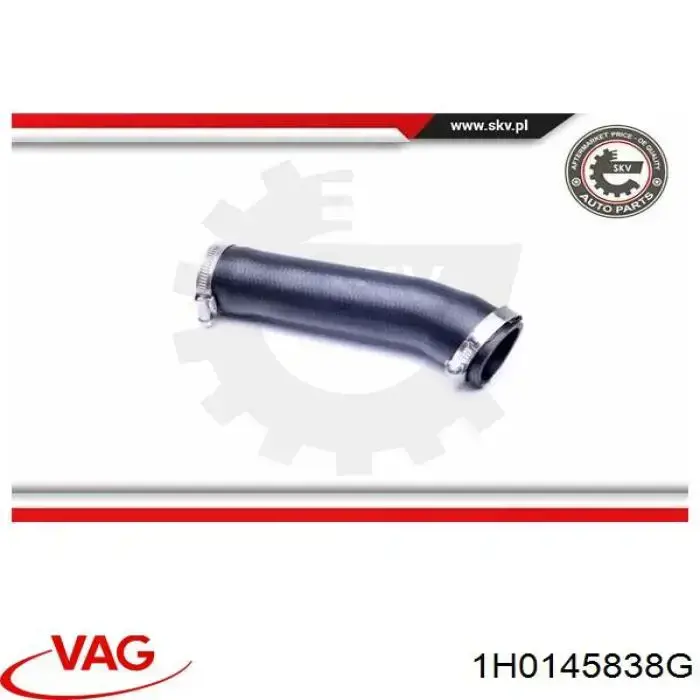 Mangueira (cano derivado) de intercooler VAG 1H0145838G preço, a partir de 40,34 USD
