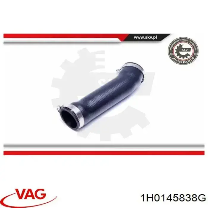 1H0145838G VAG Mangueira (cano derivado) de intercooler