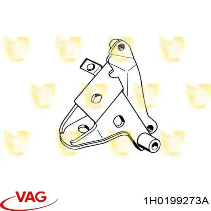 1H0199273A VAG Consola de coxim (apoio) dianteira de motor