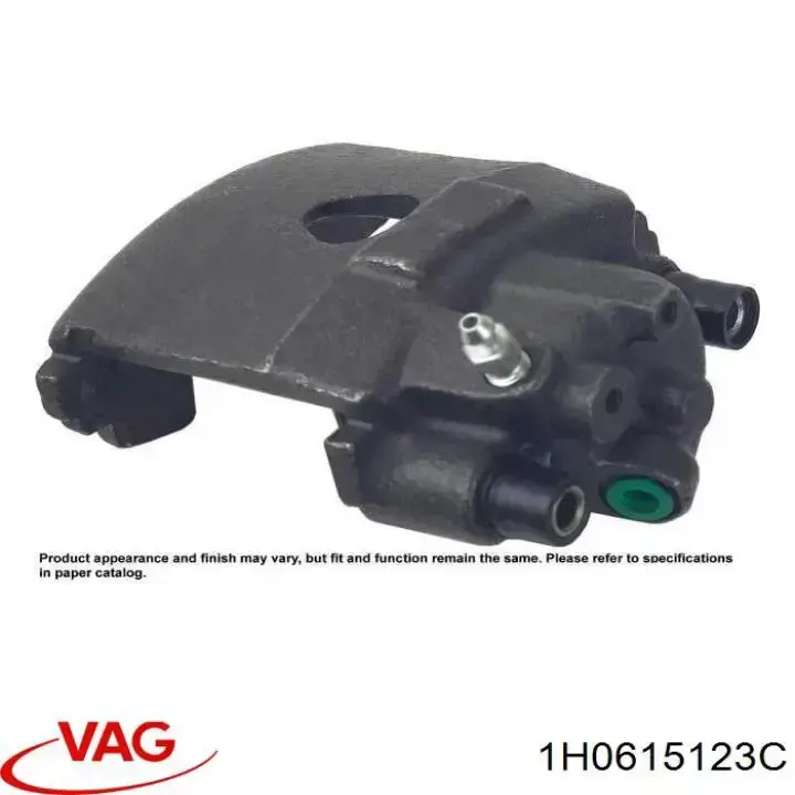 1H0615123C VAG Suporte do freio dianteiro esquerdo